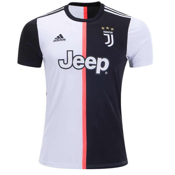 adidas Men's Juventus 19/20 Ronaldo Home Jersey Black/White - Image 2