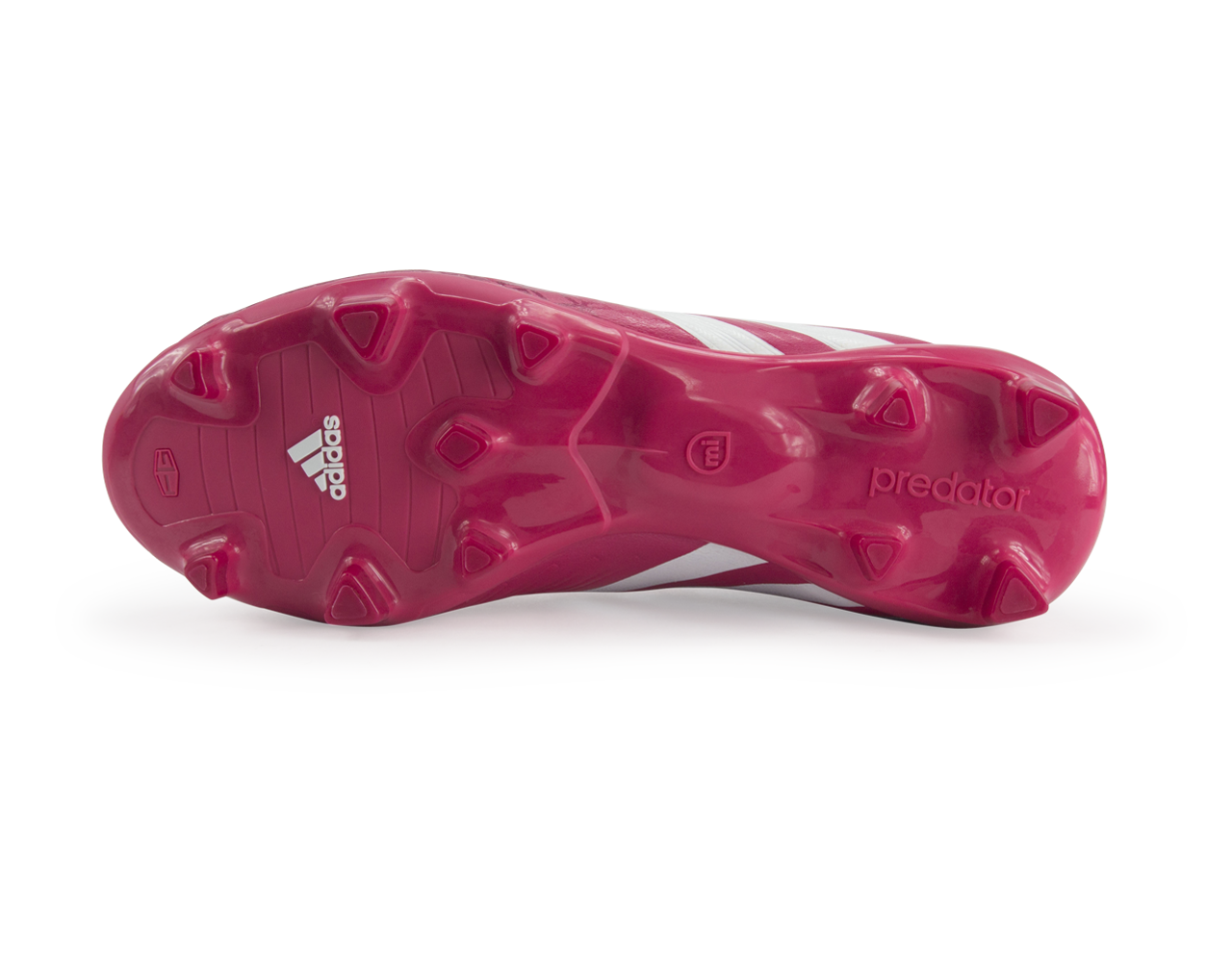 adidas Men's Absolado LZ TRX FG Vivid Berry/Running White/Solar Slime - Image 2
