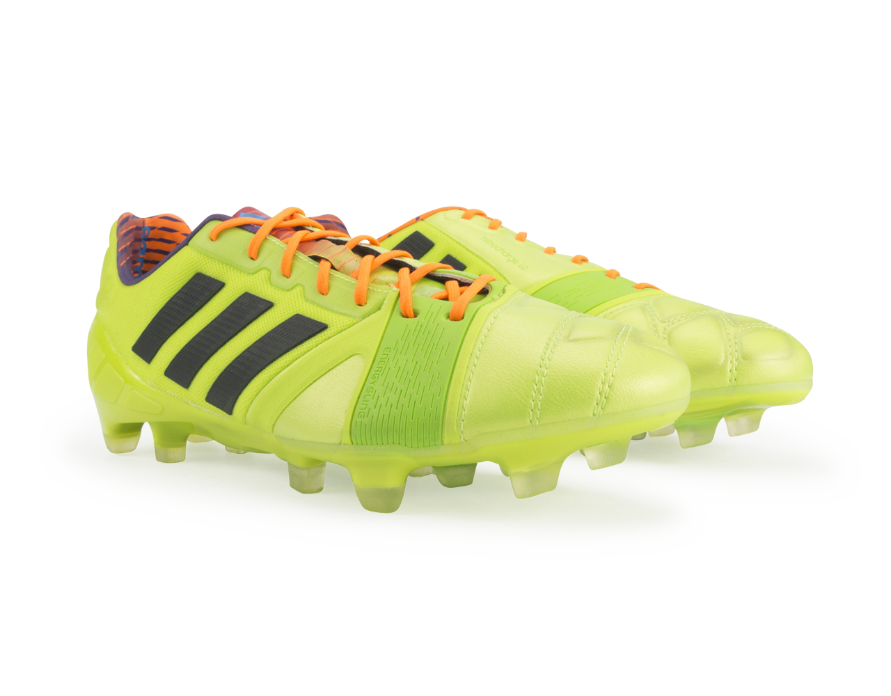 adidas Men's Nitrocharge 1.0 TRX FG Solar Slime/Black/Solar Zest - Image 6