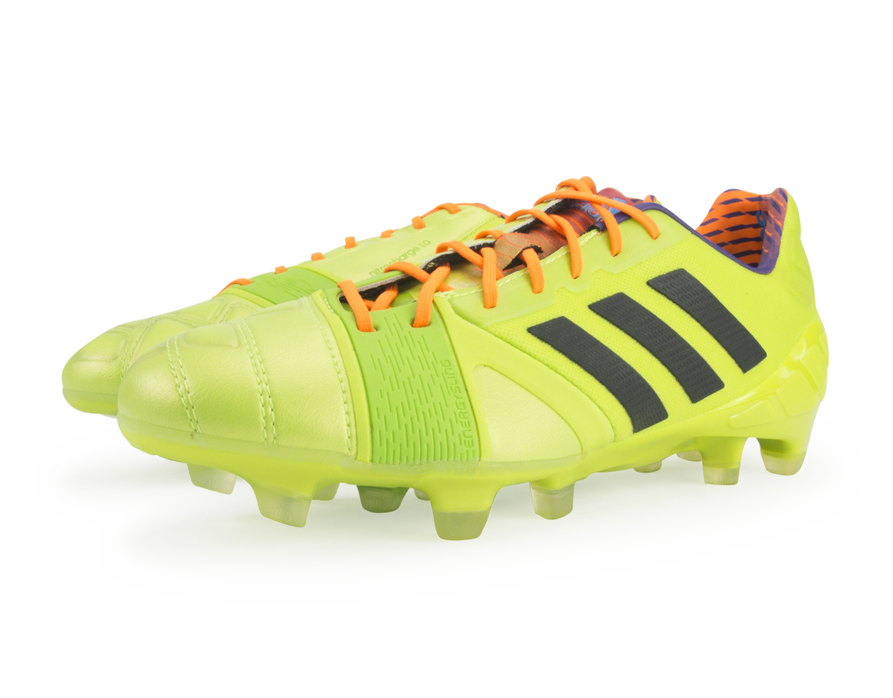 adidas Men's Nitrocharge 1.0 TRX FG Solar Slime/Black/Solar Zest - Image 4