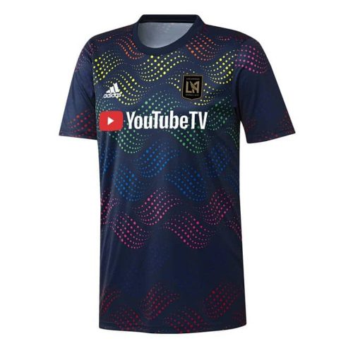 adidas Men's LAFC 2020 Pride Night Pre-Match Navy Jersey