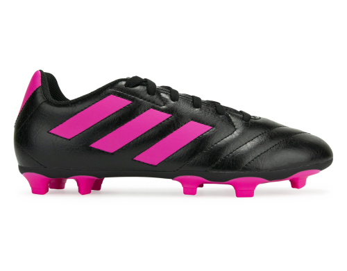 adidas Kids Goletto VII FG Core Black/Shock Pink