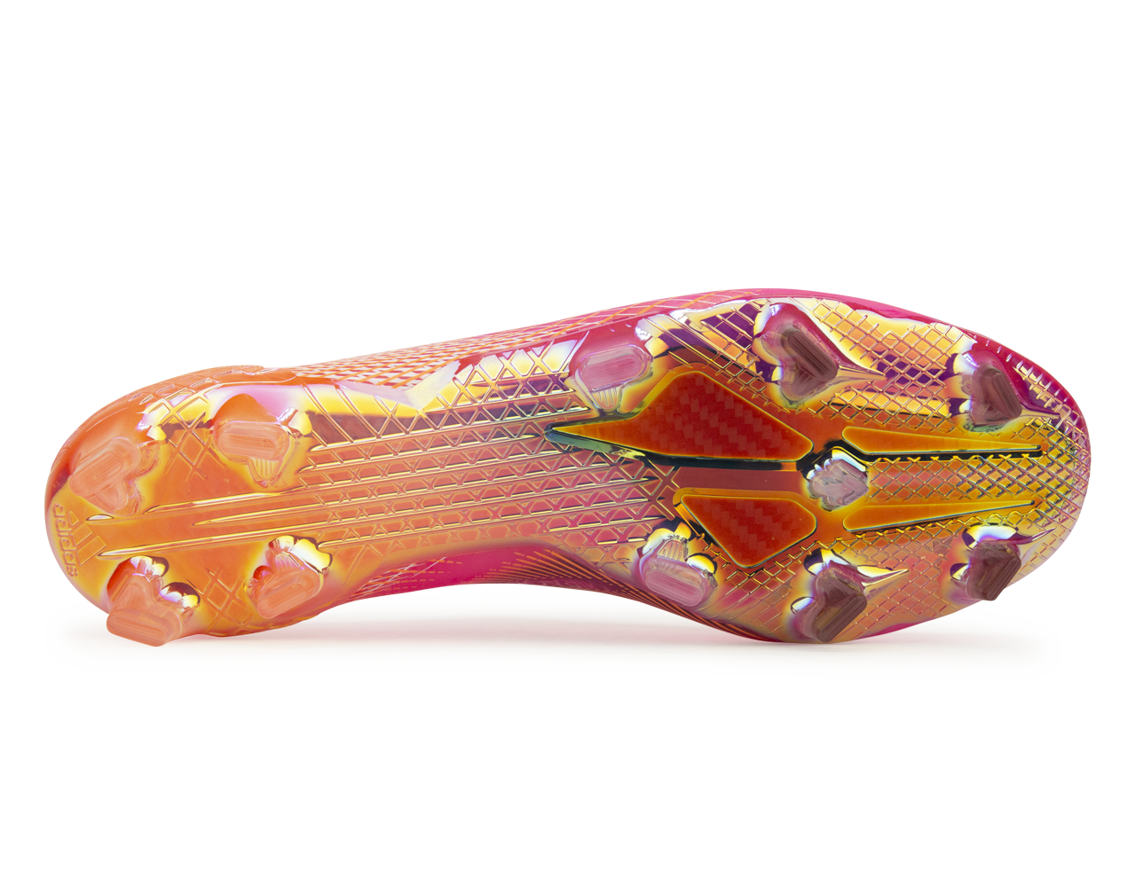 adidas Men's X Ghosted+ FG Pink/Orange - Image 5