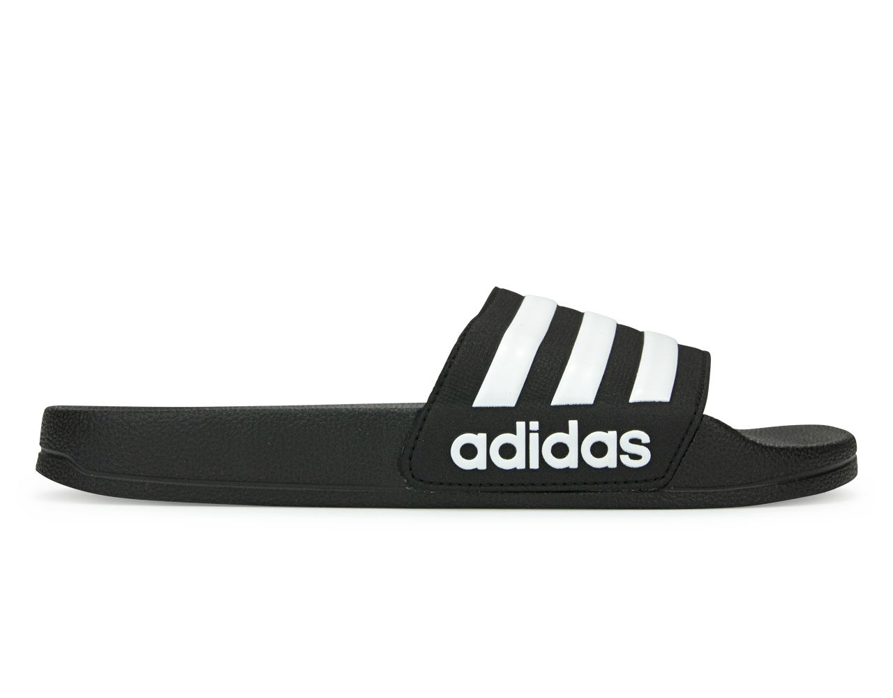 adidas Kids Adilette Shower Slides Black/White