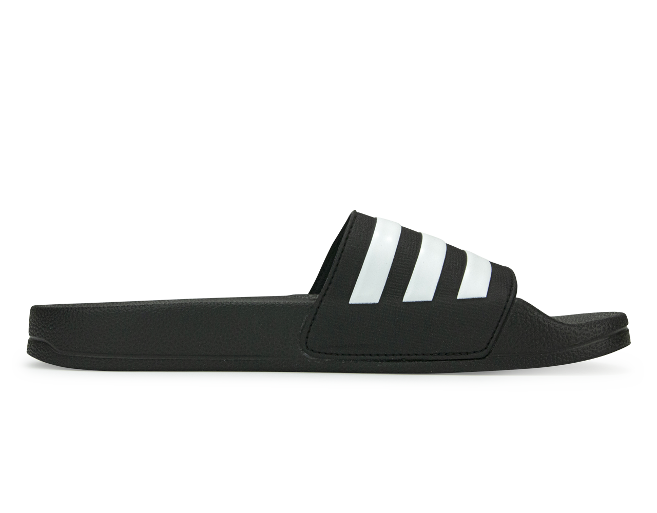 adidas Kids Adilette Shower Slides Black/White - Image 2