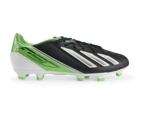 adidas Men's F30 TRX FG Leather Black/Running White/Green Zest