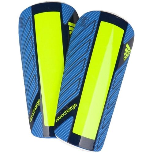 adidas Nitro Charge Shin Guards Yellow/Blue/Black