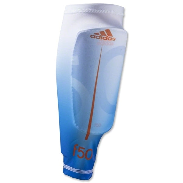 F50 Pro Lite Shin Guards White/Solar Blue - Image 2