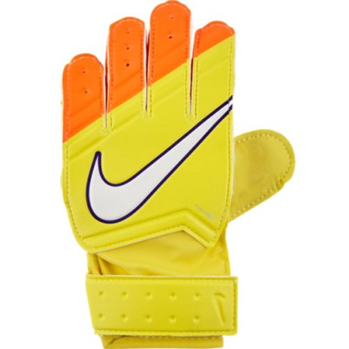 Nike Kids Goalkeeper Match Gloves Visual Yellow/Total Orange/White