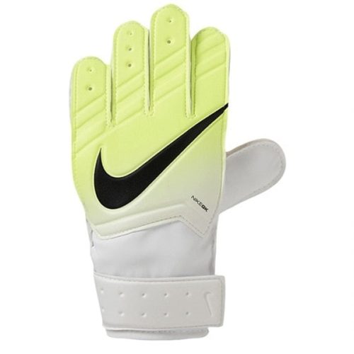Nike Kids Match Goalkeeper Gloves White/Volt/Black