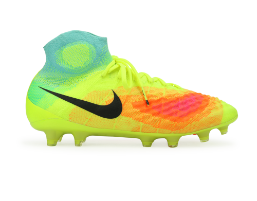 Nike Men's Magista Obra II FG  Volt/Black/Total Orange