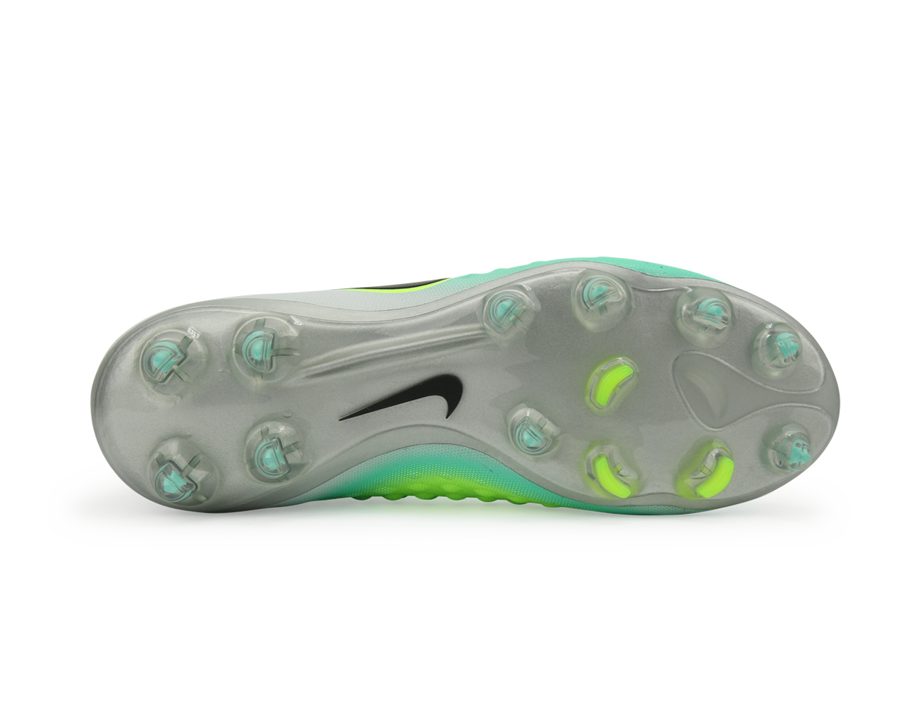 Nike Kids Magista Obra II FG Pure Platinum/Black/Ghost Green - Image 2