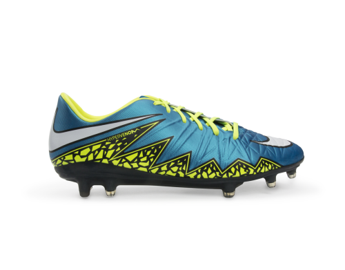 Nike Women's Hypervenom Phatal II FG Blue Lagoon/Volt/Black