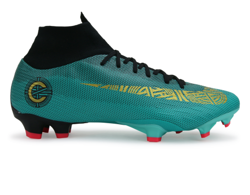 Nike Men's Mercurial CR7 Superfly 6 Pro FG Clear Jade/Hyper Turquoise