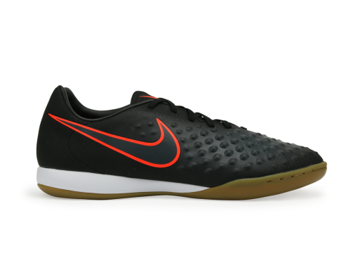 Nike Men's MagistaX Onda II Indoor Soccer Shoes Black/Total Crimson