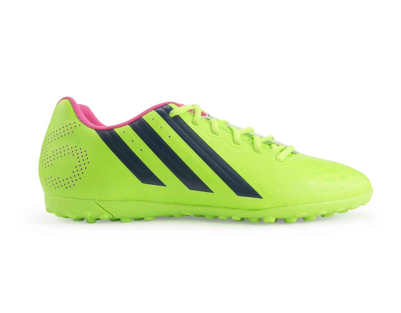 adidas Men's Freefootball X-ite Indoor Soccer Shoes Neon Green/Rich Blue