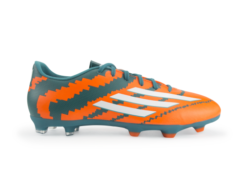 adidas Men's Messi 10.3 FG Power Teal/White/Solar Orange