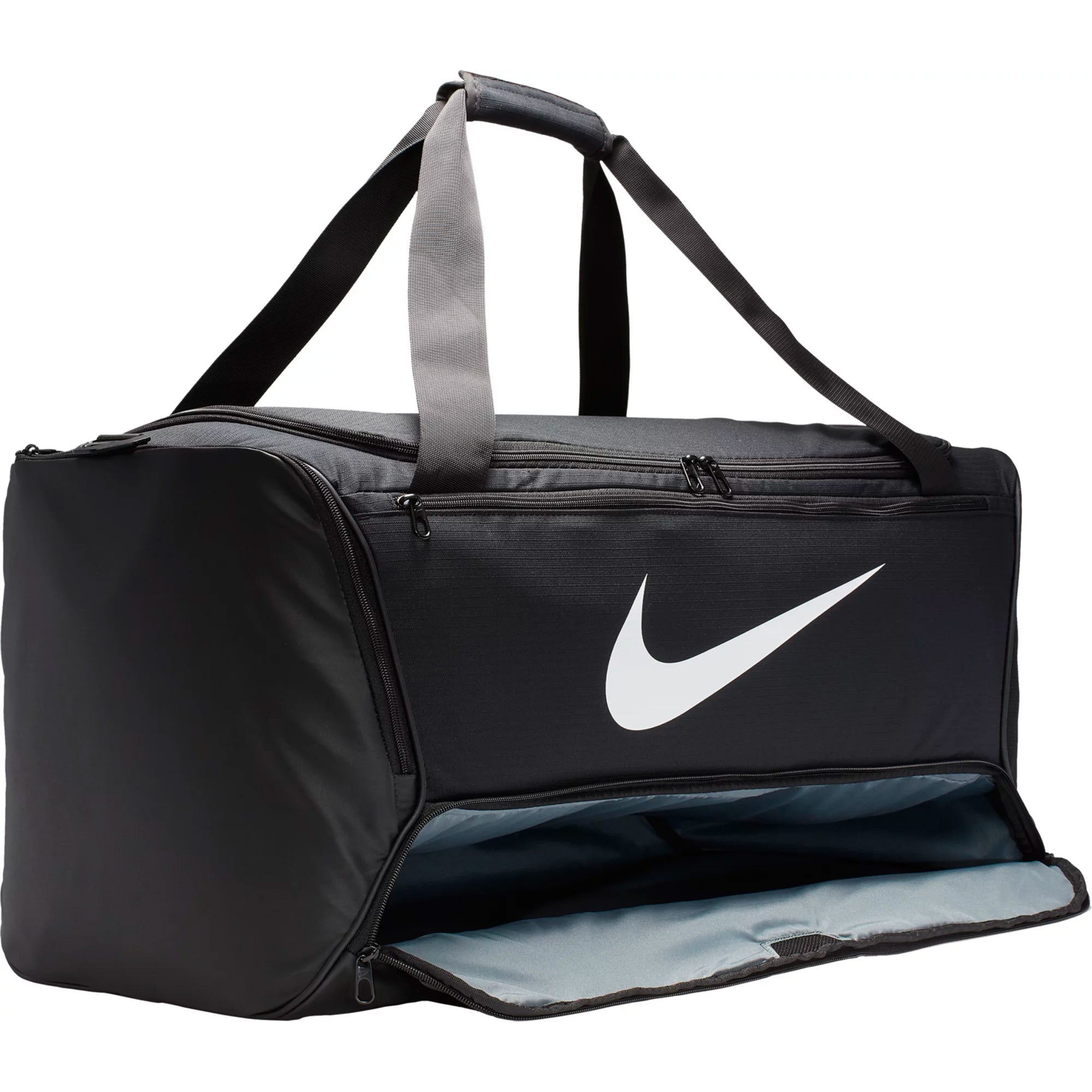 Nike Brasilia Large Training Duffel Bag Black/White - Image 3