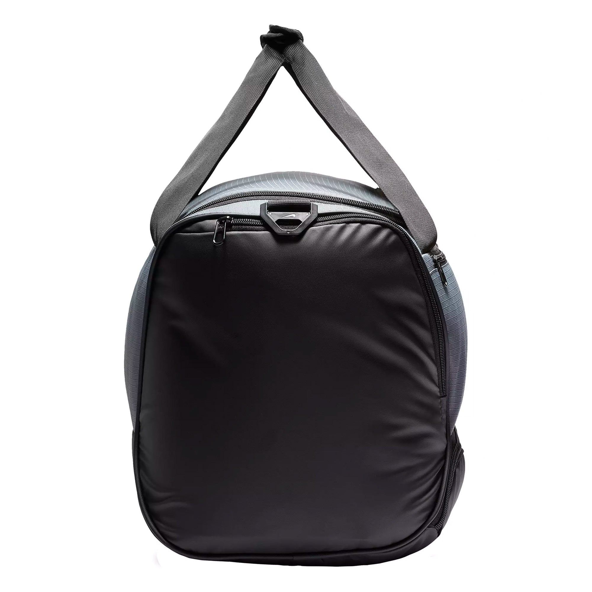 Nike Brasilia Medium Training Duffel Bag Grey/Black - Image 3
