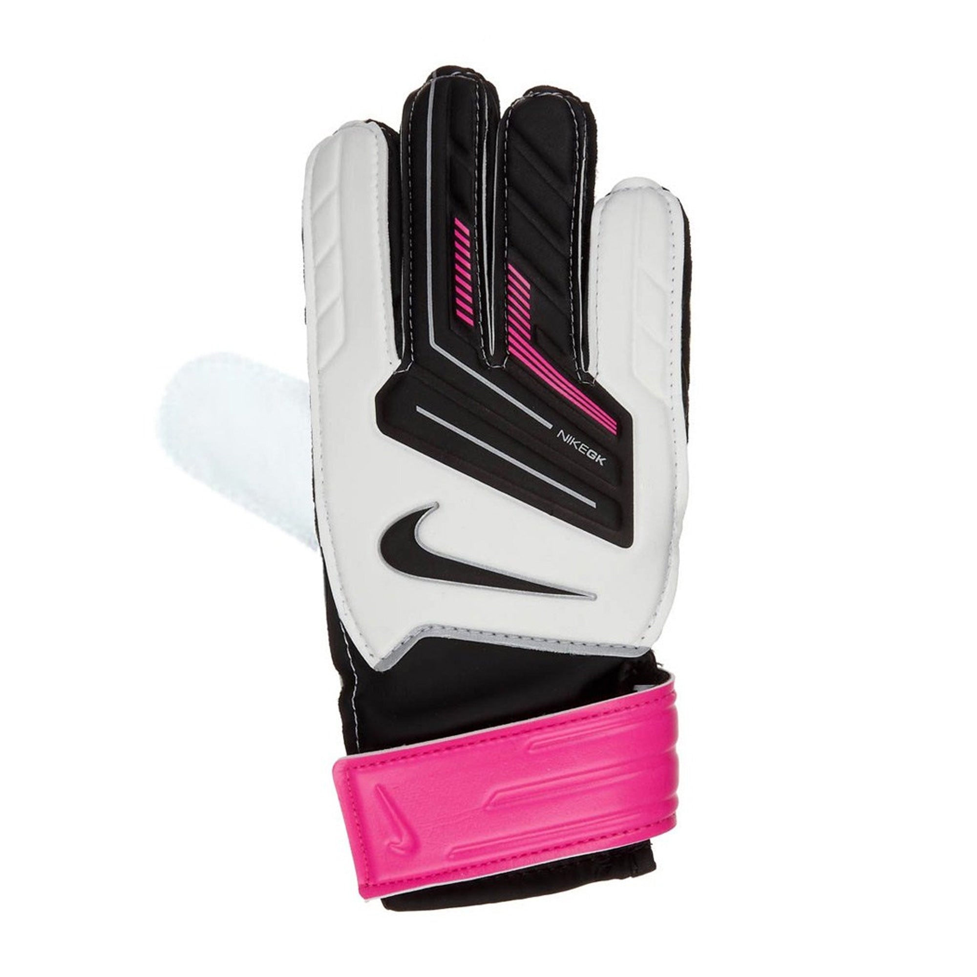 Nike Kids Goalkeeper Grip Gloves White/Black/Pink - Image 2