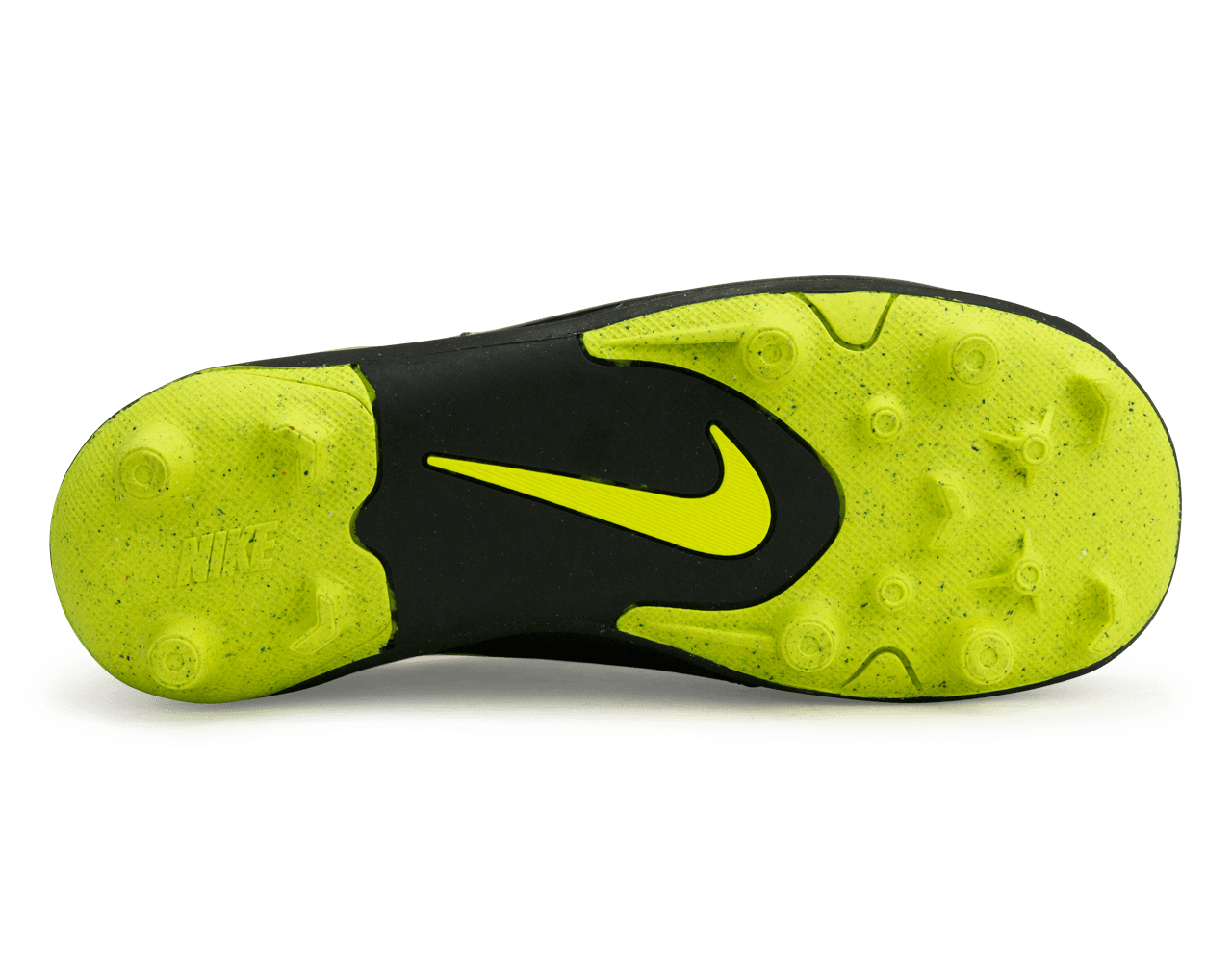 Nike Kids Tiempo Legend 10 Club FG/MG PS (V) Black/Volt - Image 3