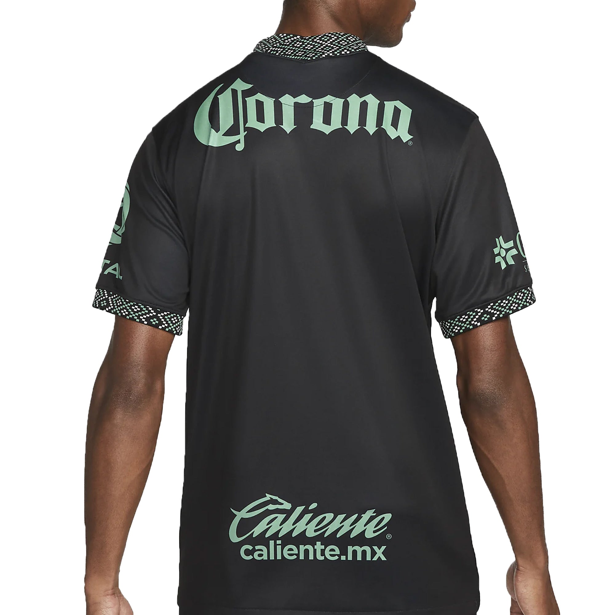 Nike Men's Club America 2022 Third Jersey Black/Jade - Image 2
