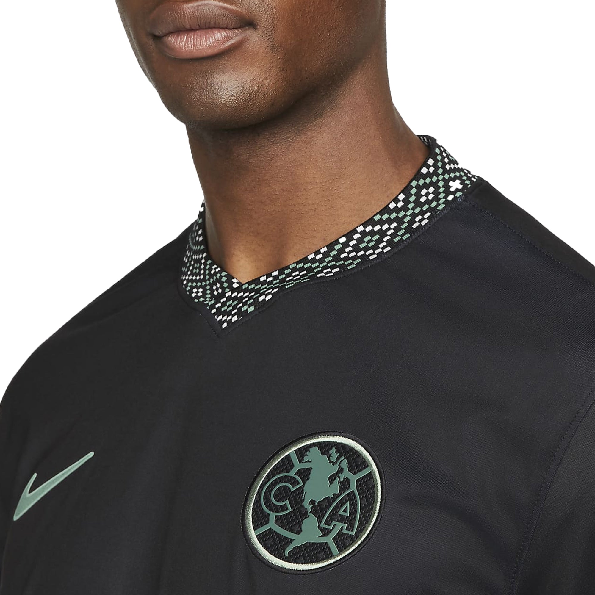 Nike Men's Club America 2022 Third Jersey Black/Jade - Image 3