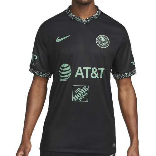 Nike Men's Club America 2022 Third Jersey Black/Jade