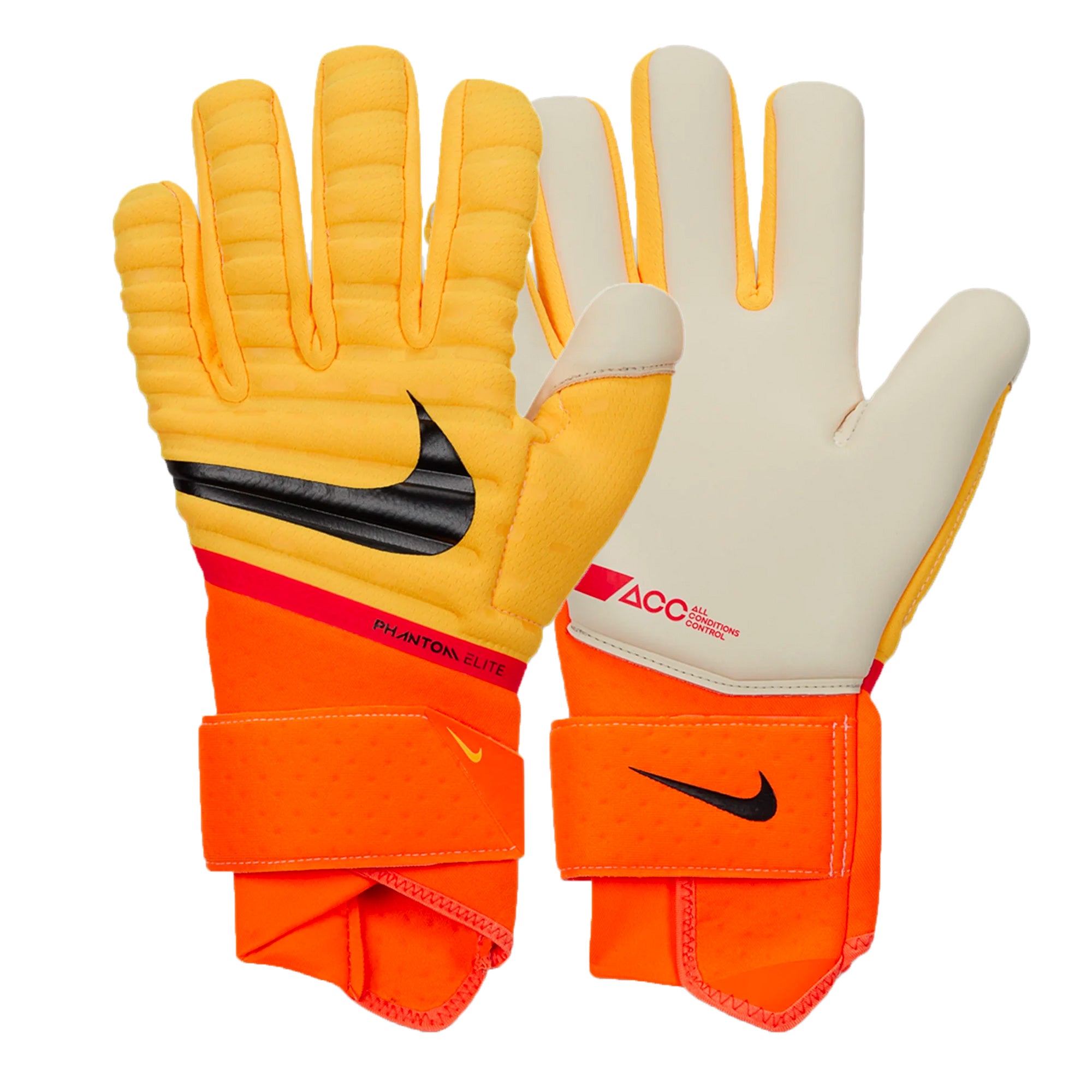 Nike Men's Phantom Elite Goalkeeper Gloves Orange/White/Black