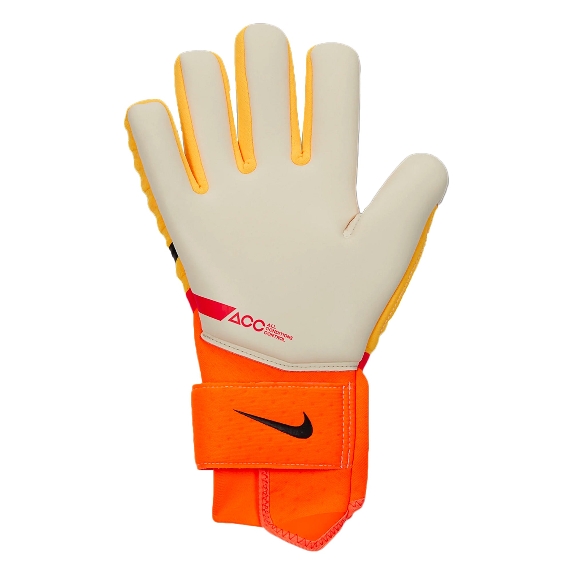 Nike Men's Phantom Elite Goalkeeper Gloves Orange/White/Black - Image 3