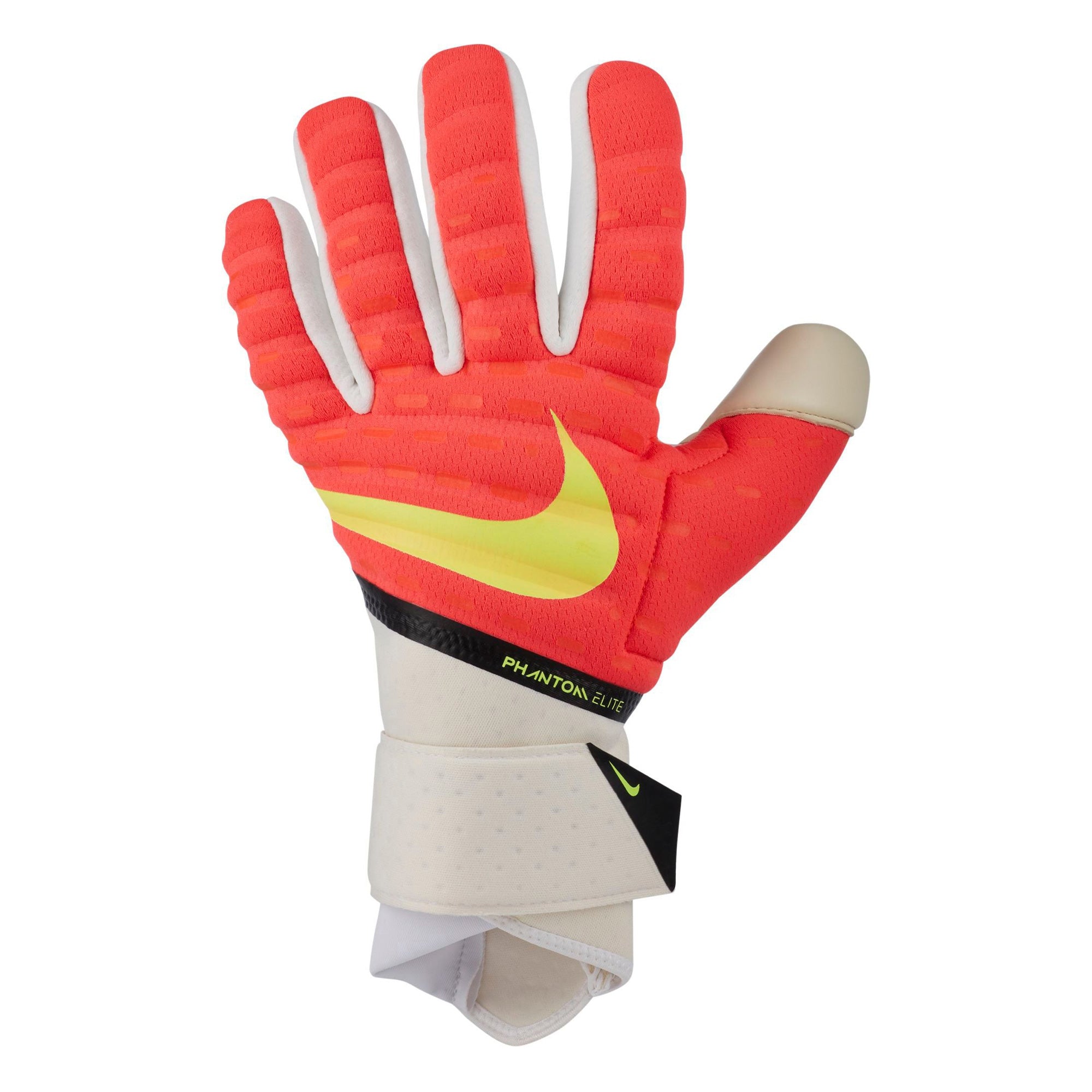 Nike Men's Phantom Elite Goalkeeper Gloves Red/White/Yellow - Image 2