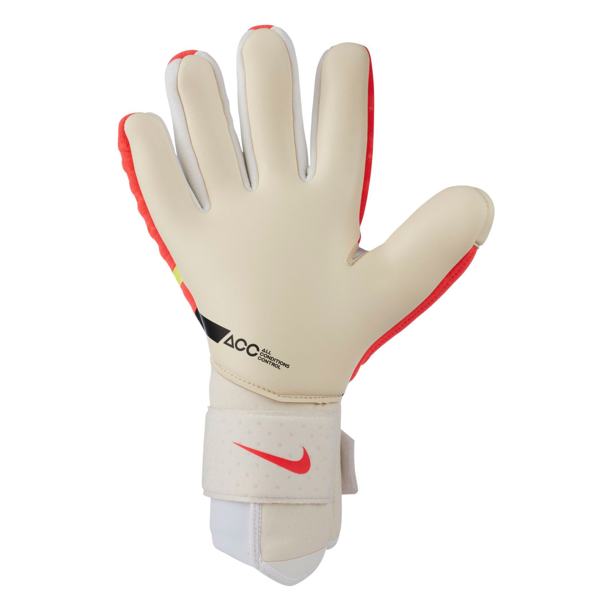 Nike Men's Phantom Elite Goalkeeper Gloves Red/White/Yellow - Image 3