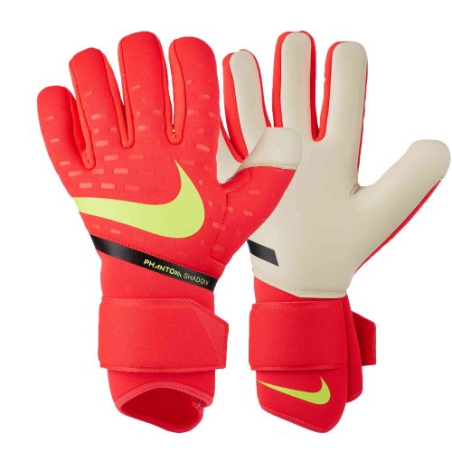 Nike Men's Phantom Shadow Goalkeeper Gloves Red/White/Volt