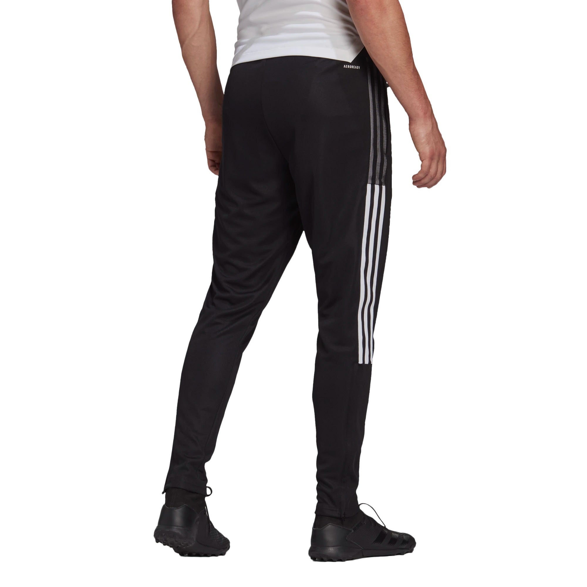 adidas Men's Tiro 21 Track Pants Black/White - Image 3