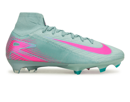 Nike Men's Zoom Mercurial Superfly 10 Elite FG Ocean Cube/Pink Blast