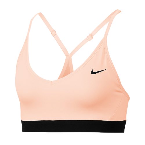 Nike Women's Indy Dri-FIT V-Neck Sports Bra Pink/Black