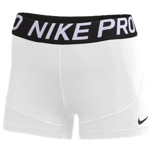 Nike Women's Pro Tight 3'' Shorts White/Black