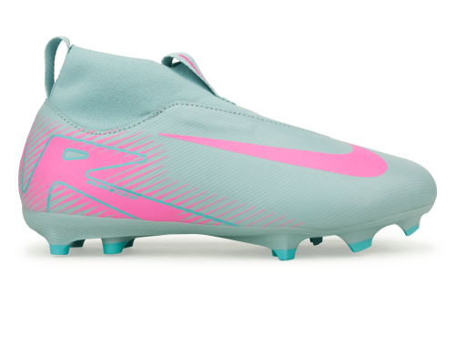 Nike Kids Zoom Mercurial Superfly 10 Academy FG/MG Ocean Cube/Pink Blast
