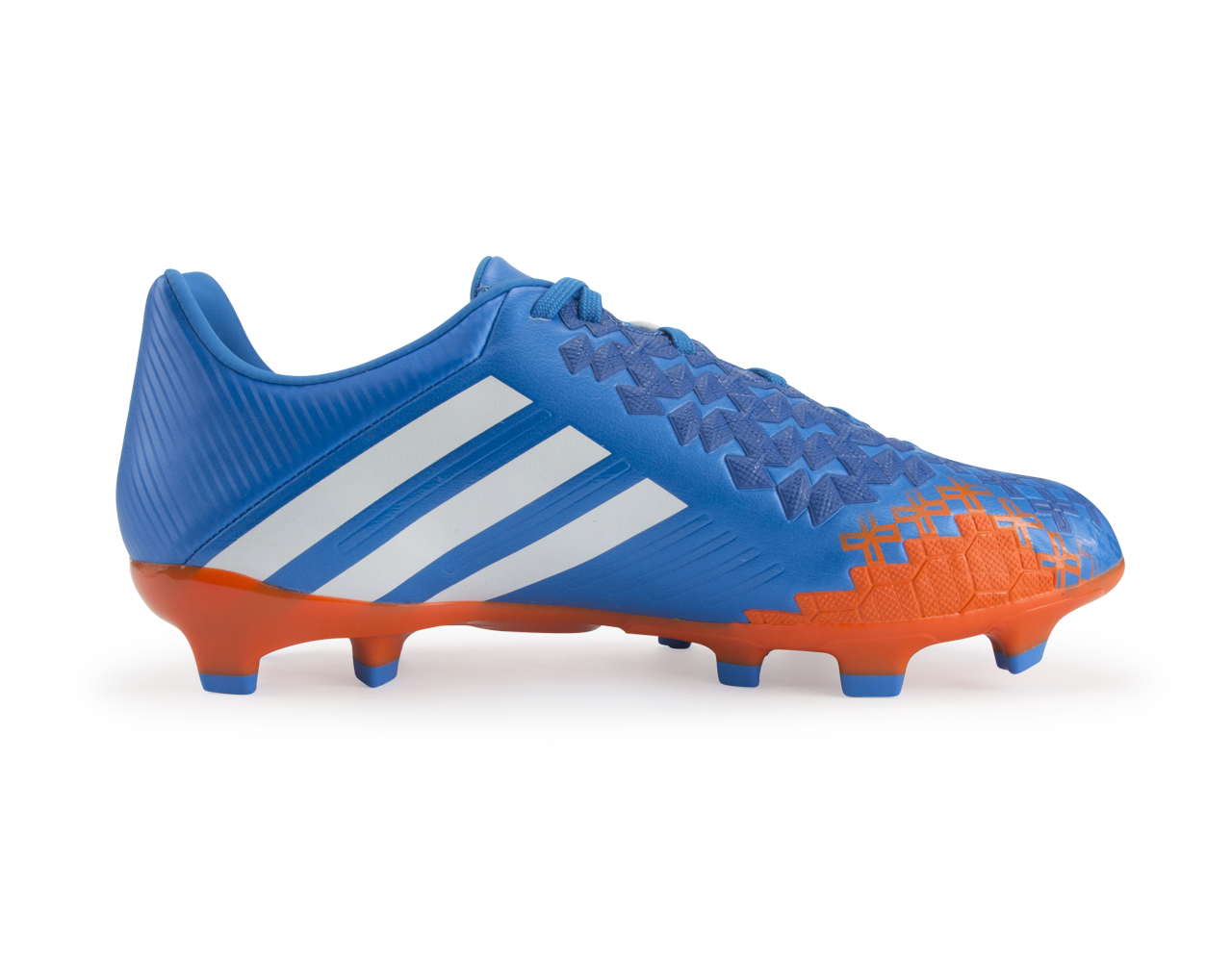 adidas Men's Predator Absolado LZ TRX FG Prime Blue/Running White/Orange - Image 2