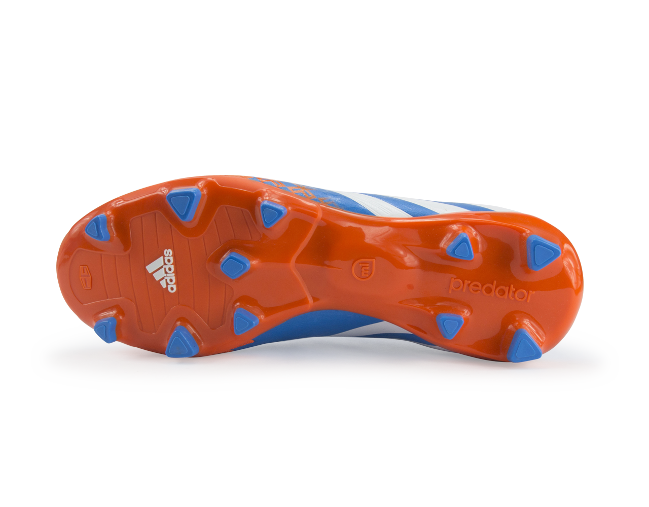 adidas Men's Predator Absolado LZ TRX FG Prime Blue/Running White/Orange - Image 3
