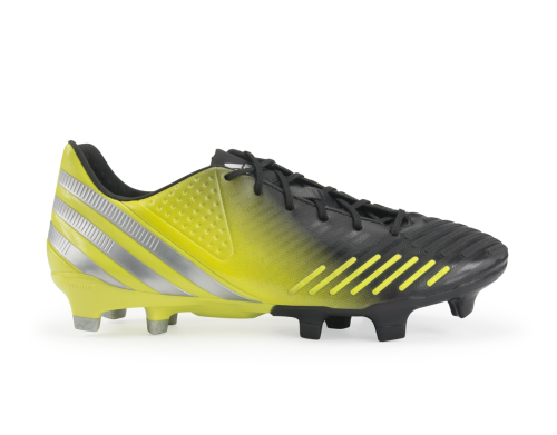 adidas Men's Predator LZ TRX FG Black/Neon Lime-White-Metallic Silver