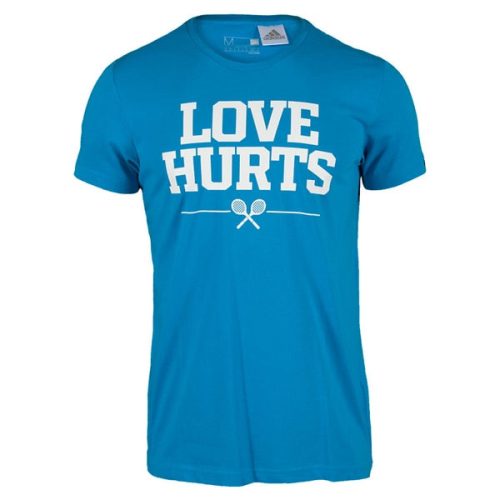 adidas Men's Aussi Tee Solar Blue