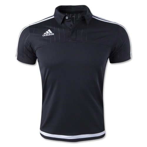adidas Men's Tiro 15 CL Polo Black/White