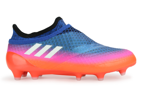 adidas Kids Messi 16+ FG PUREAGILITY Blue/White/Solar Orange