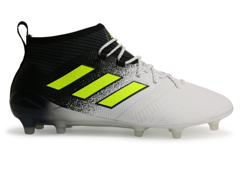 adidas Men's ACE 17.1 FG White/Solar Yellow/Core Black