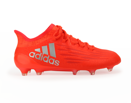 adidas Men's X 16.1 FG/AG Solar Red/Metalic Silver