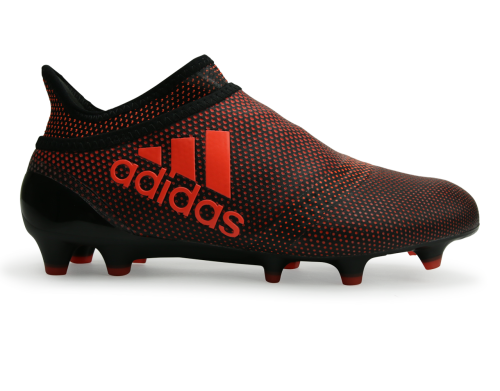 adidas Kids X 17+ Purespeed FG Core Black/Solar Red/Solar Orange