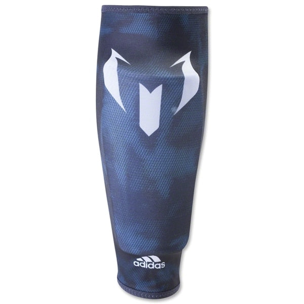 adidas Messi 10 Shin Guards Prime Blue/Metallic Silver/Phantom - Image 2