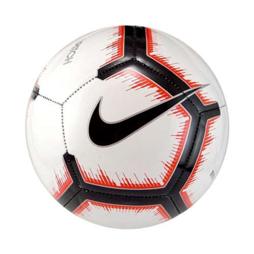 Nike Pitch Training Ball White/Bright Crimson/Black