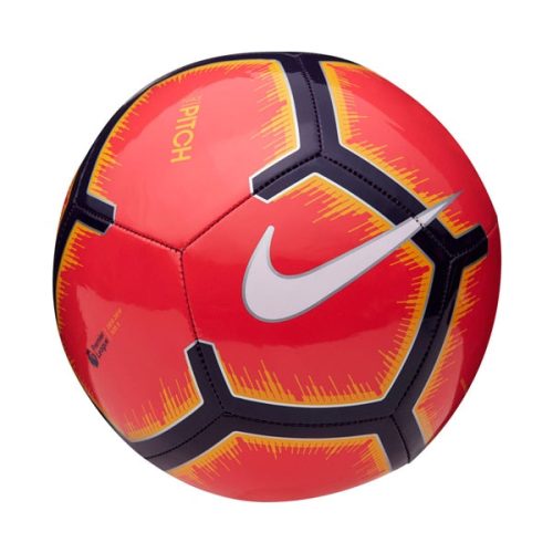 Nike Pitch Ball Bright Crimson/Pure Platinum